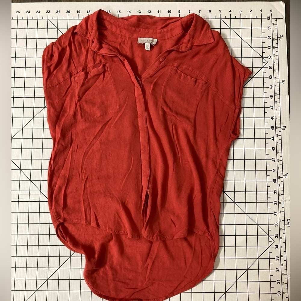 Lucky Brand Women’s Small Sleeveless Button Down Shirt